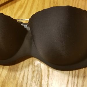 Victoria's Secret black strapless